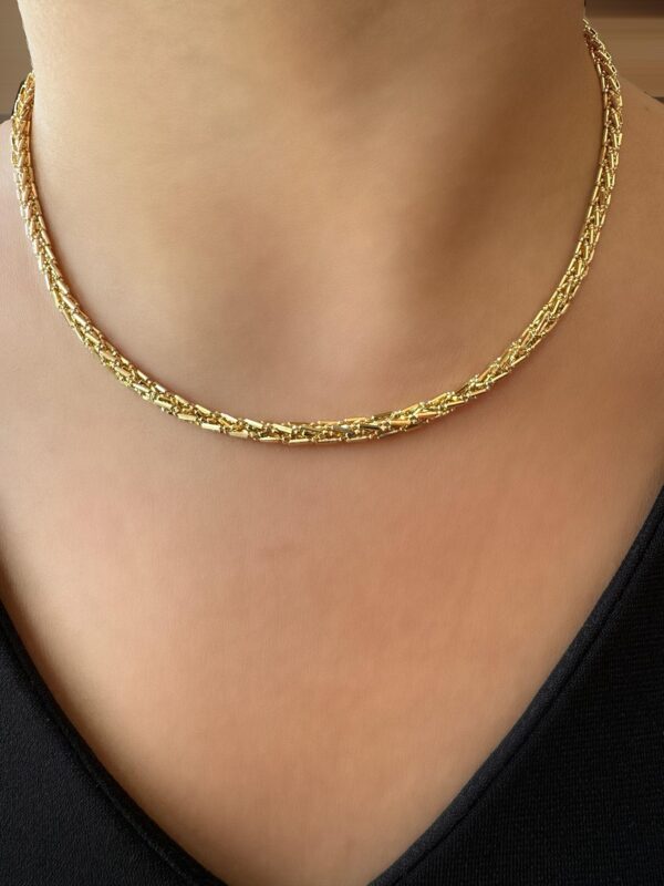 18k Italian gold necklace