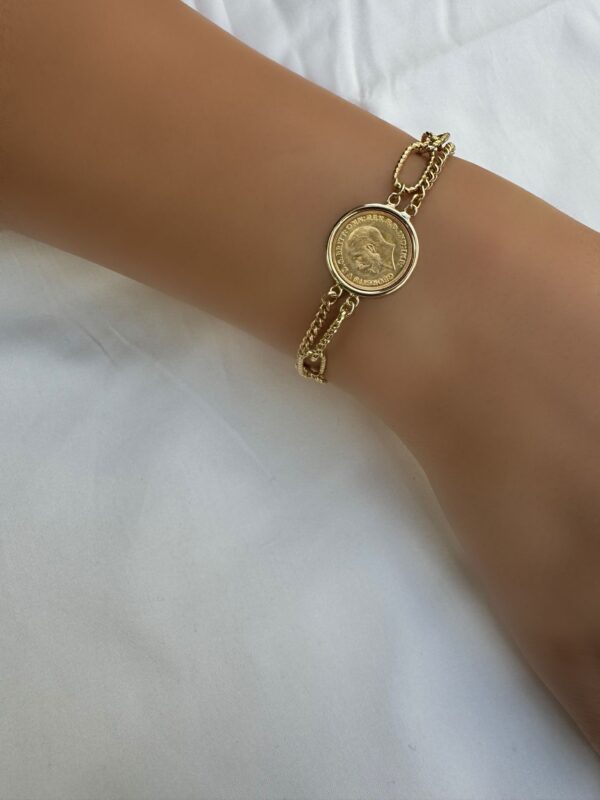 Solid 18K Gold Bracelet