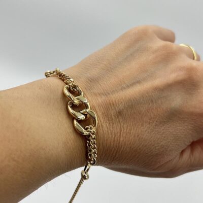 18k yellow gold bracelet