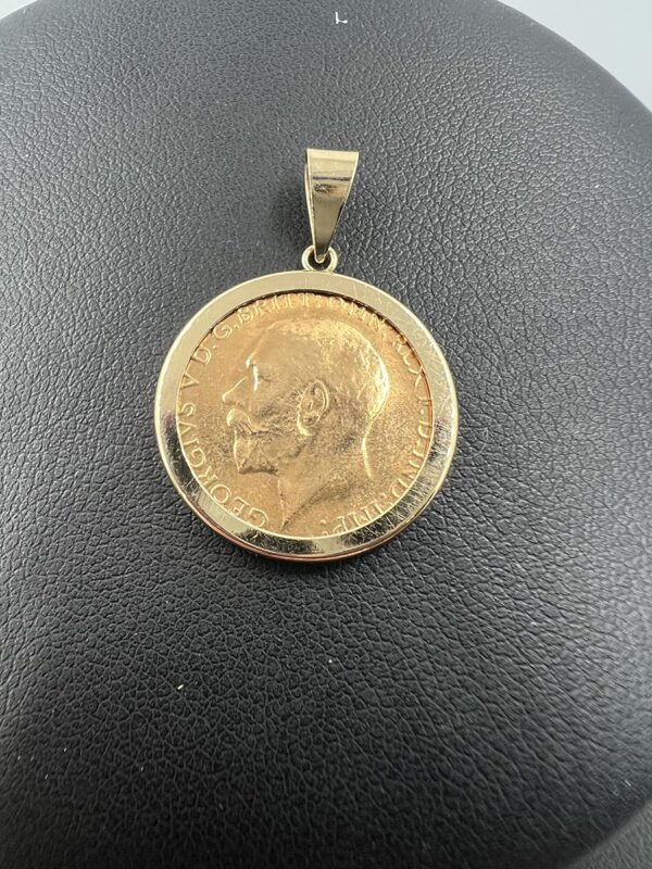 21K Lira Coin Pendant