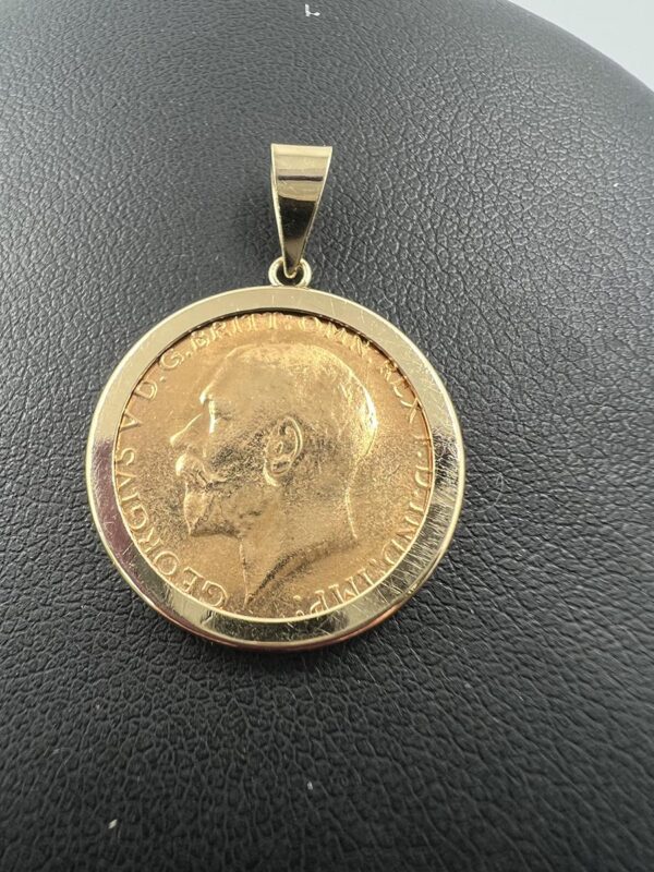 21K Lira Coin Pendant